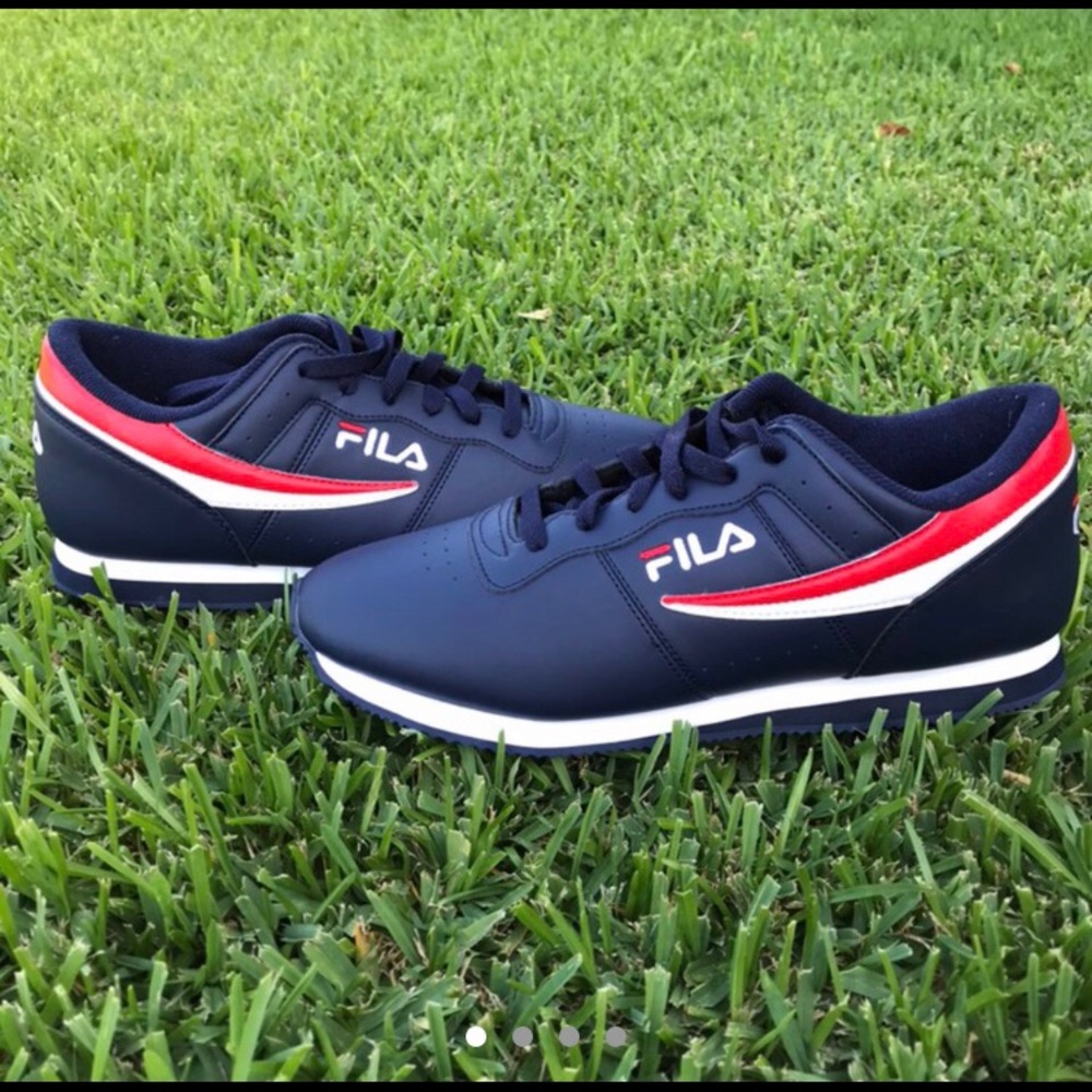 Blue Fila Sneakers